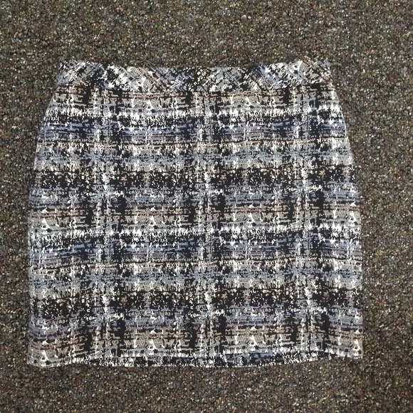 J. Crew Factory Dresses & Skirts - J. Crew Metallic Tweed Mini-Skirt